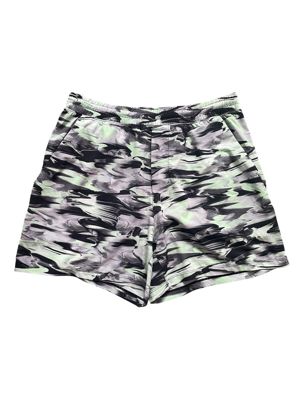 Lululemon Men’s Pace Breaker Linerless Shorts 7” Abstract Running Gym Workout L
